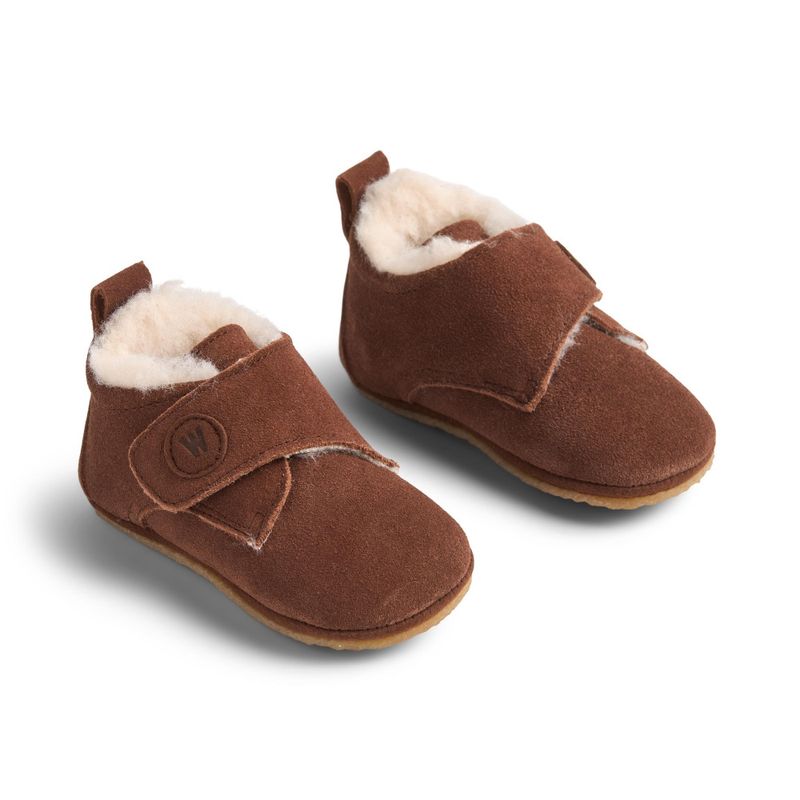 Wheat, Indoor Shoe Taj Baby, Cognac