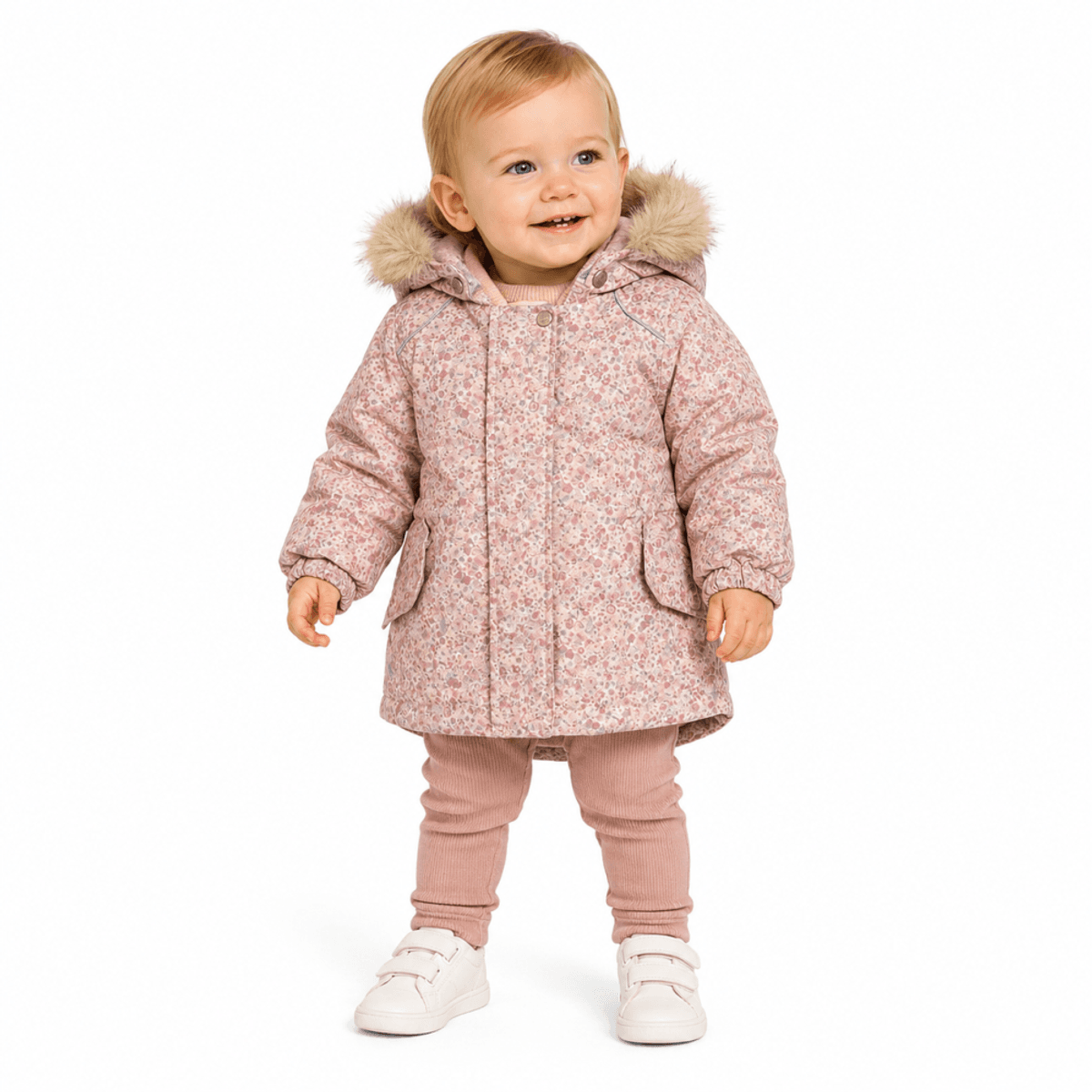 Wheat, Jacket Mathilde, Baby, Rose Dust Flowers (92/2år)