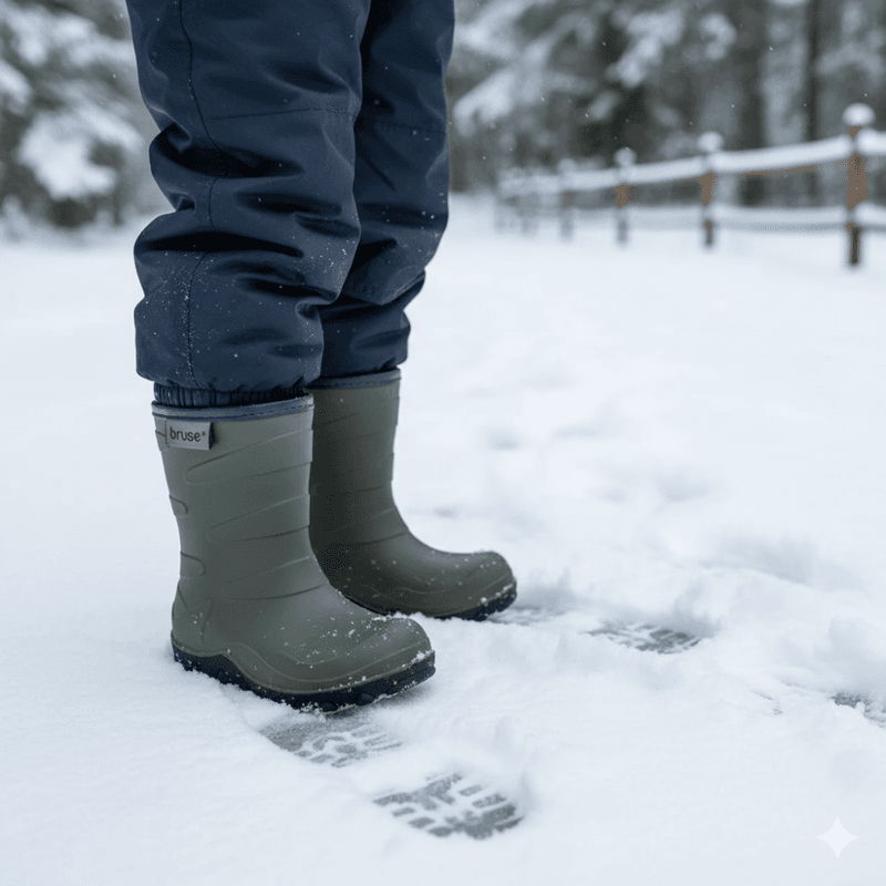 Bruse Vinterstøvler, Splash, Covert Green