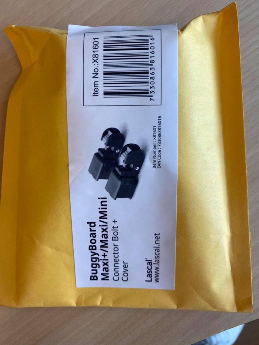 Lascal Buggy Board Maxi+/Maxi/Mini Connector Bolt + cover