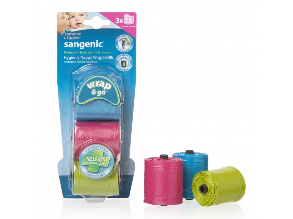Sangenic Wrap & Go refill - 3pk