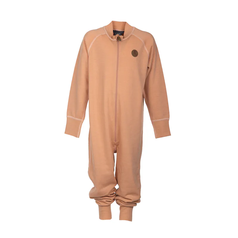 Bruse, Mose Ull-Jumpsuit, Cafe Creme rosa