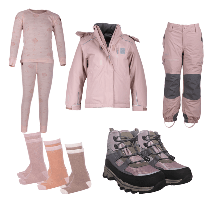 Hovedbilde Bruse, Vinterpakke Pink