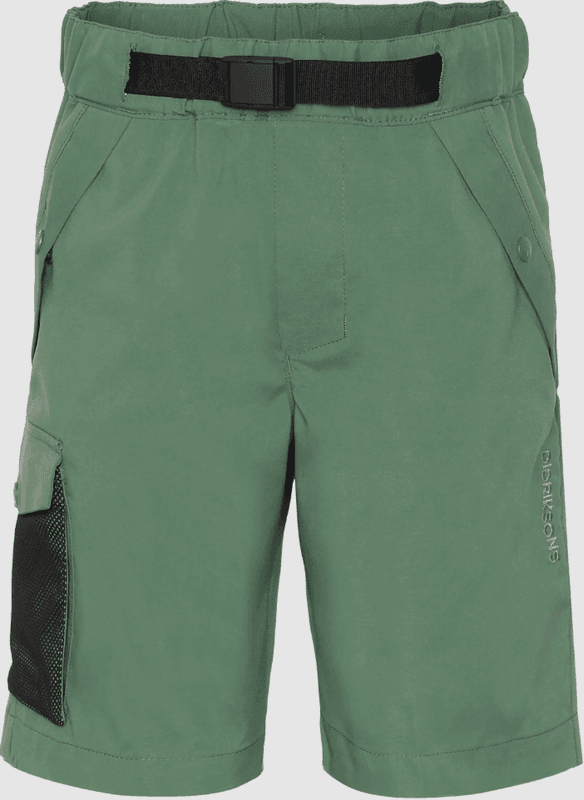 Didriksons Eken Kids Shorts, Dark Moss