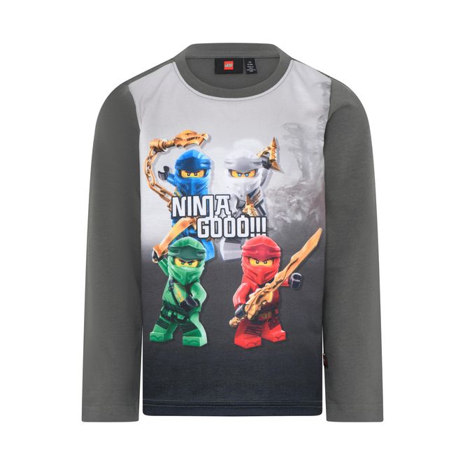 Hovedbilde Lego Kidswear, Ninjago, Genser, Dark Grey