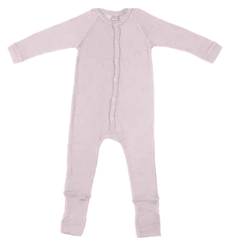 Smallstuff, Heldress/nattdrakt prematur, merinoull, Powder jaquard