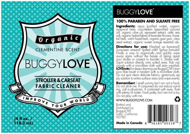 Hovedbilde Buggylove Økologisk tekstilrens, barnevogn/bilstol, Fabric Clean