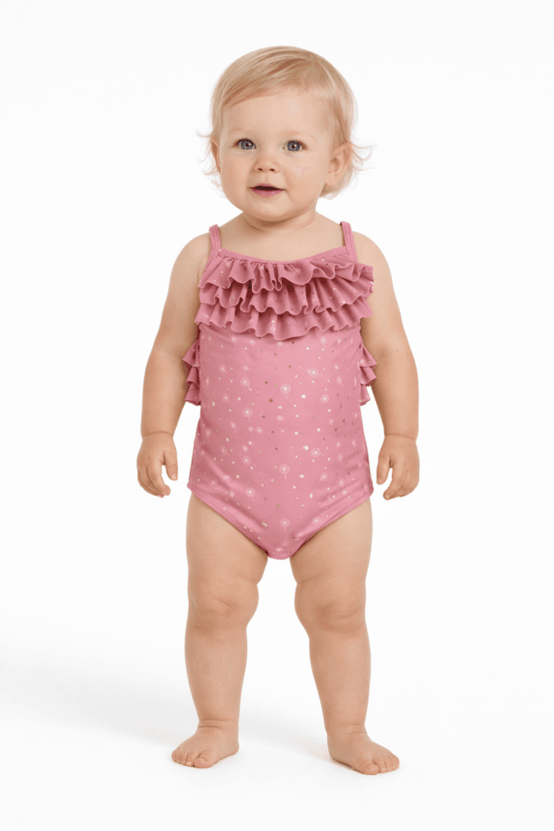 Bablegøye UV Badedrakt, Canyon Rose (UPF 50+) (92/98)