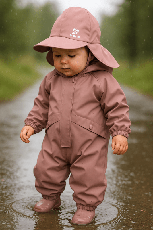    Bruse sydvest Kuling, Mauveglow -  – vanntett sydvest til aktive barn