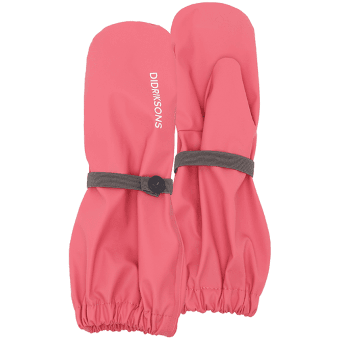 Hovedbilde Didriksons Glove Kids 5, regnvotter, dusty azalea/rosa