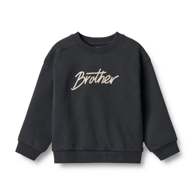 Wheat, Sweatshirt L/S Sander, Navy