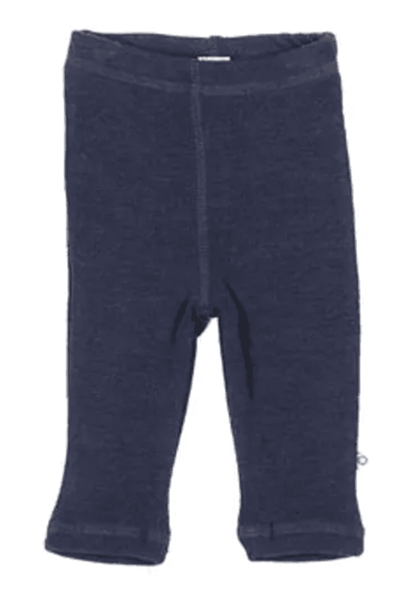 Smallstuff Leggings prematur, merinoull, Navy elephant (48)
