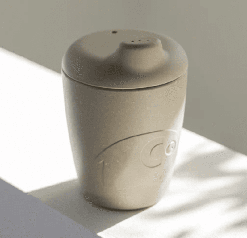 Sebra Silicone lid, Jetty beige