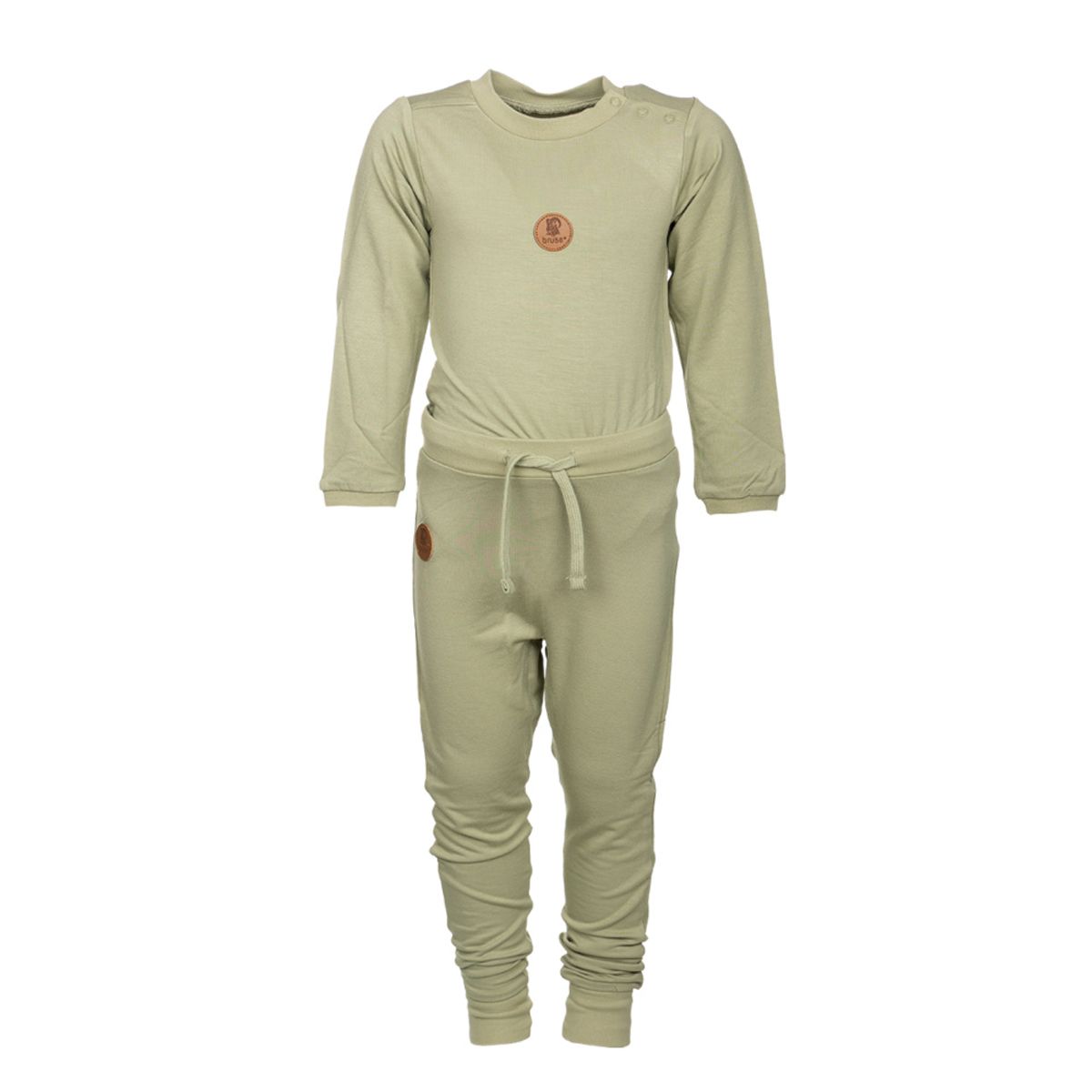 Bruse Bambus Body & bukse baby, Gloppen, Tea (56/1 mnd)