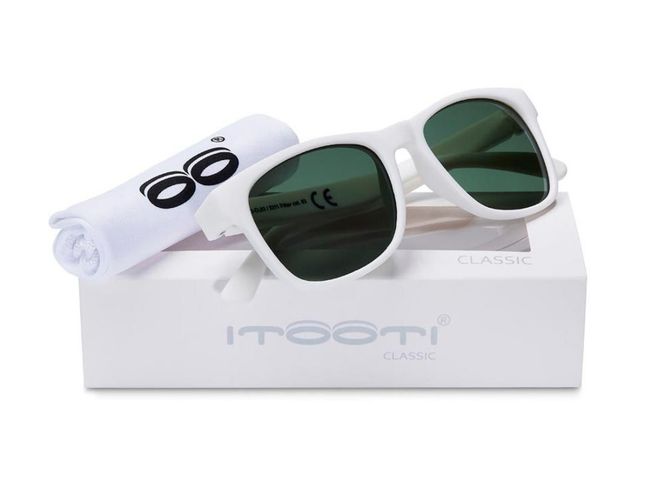 Hovedbilde Tootiny solbrille Hvit, størrelse Medium