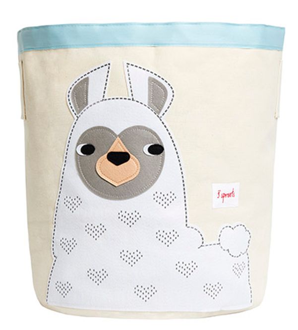 Hovedbilde 3 Sprouts Oppbevaringsbeholder Rund, Llama