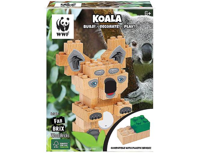 Hovedbilde FabBrix byggesett, WWF koala