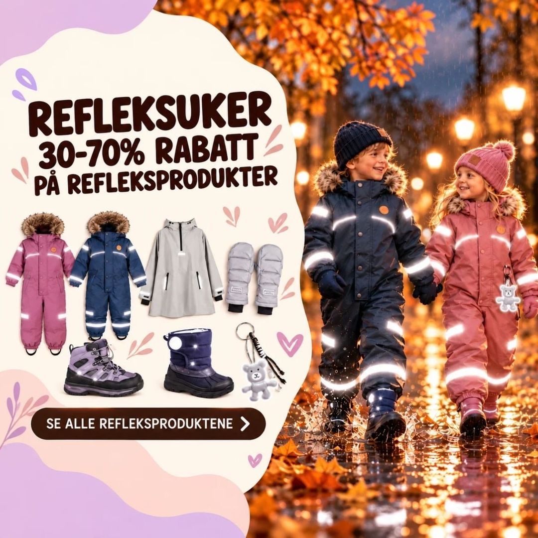 Salg på refleksprodukter