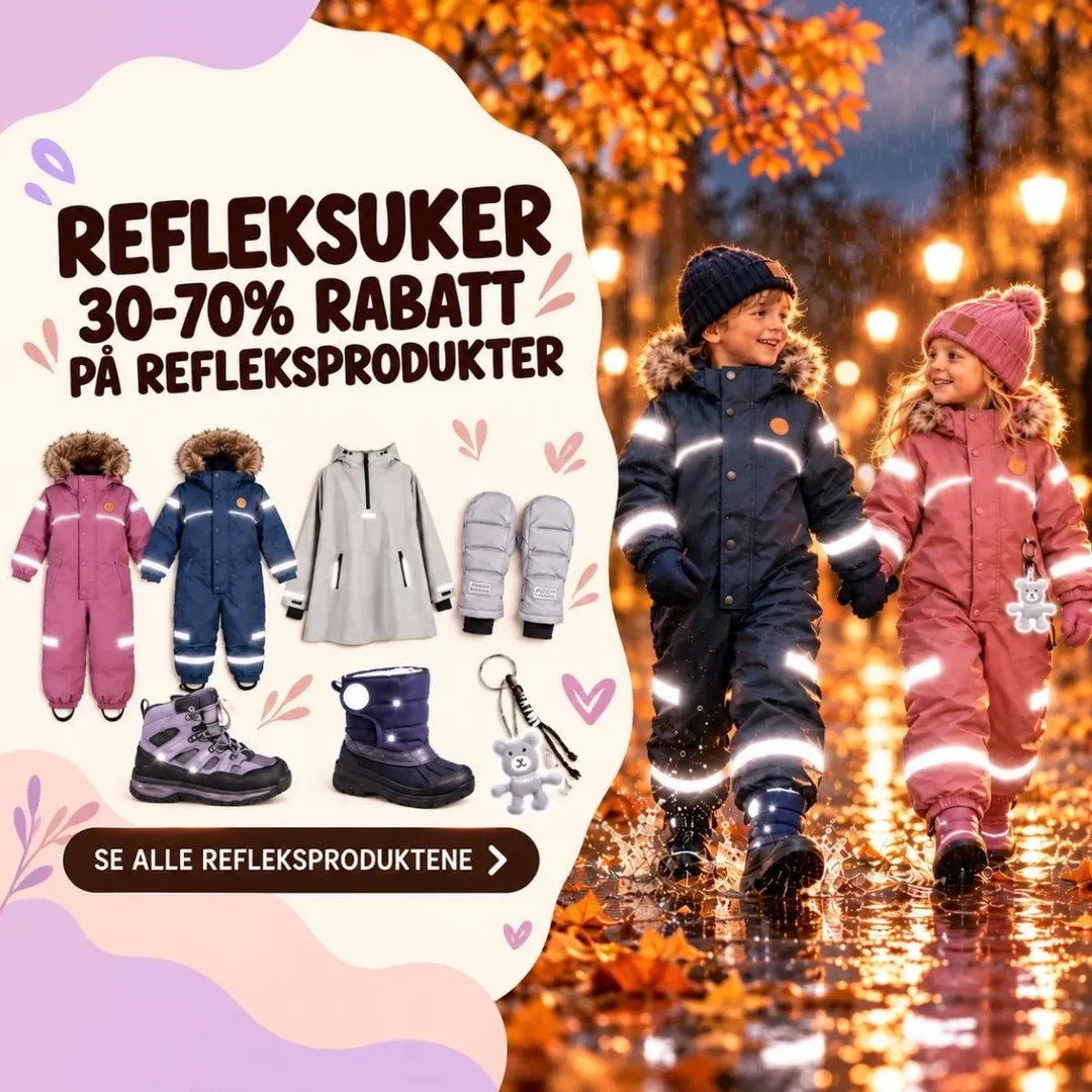 Salg på refleksprodukter