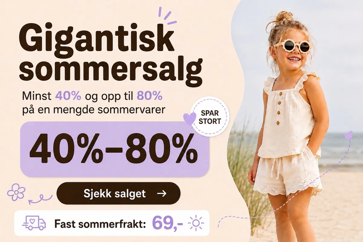 Rabatt på alt av ull.