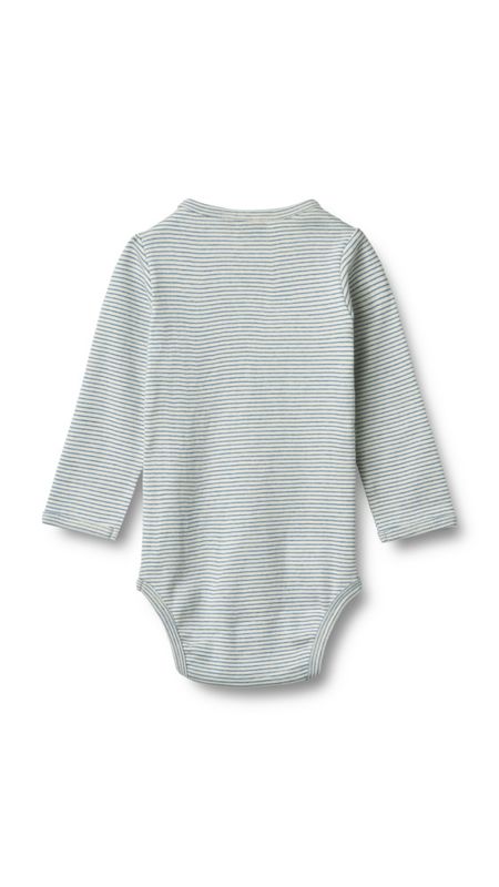 Wheat, Body L/S Berti, Blue Stripe