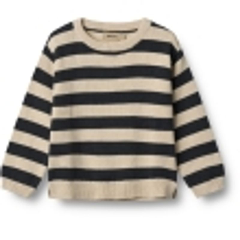 Wheat, Knit pullover Morgan junior, Stripe navy