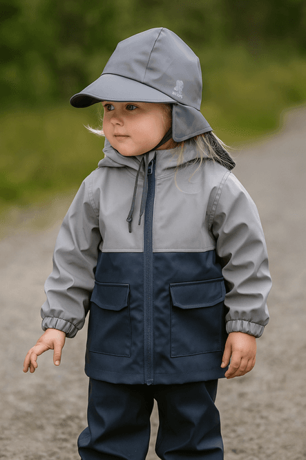 Hovedbilde Bruse regnhatt, Kuling, Night owl gråblå