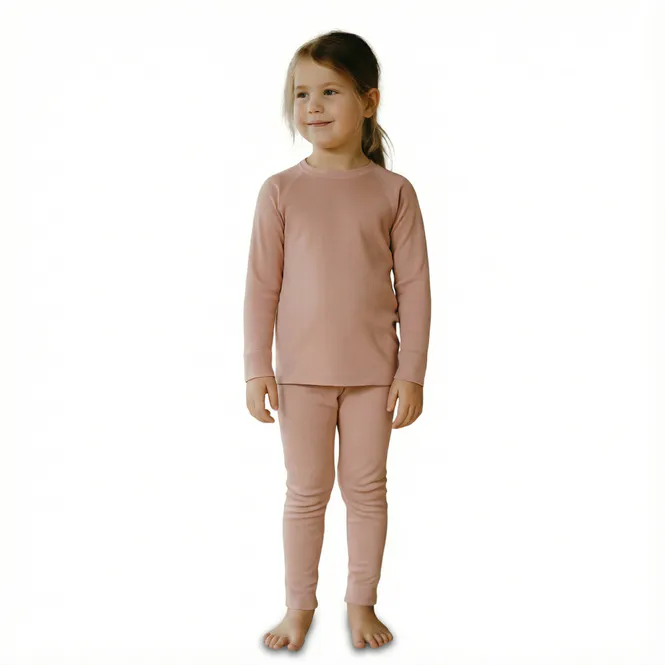 Hovedbilde Bruse superundertøy sett, Rasle, Mahogany Rose