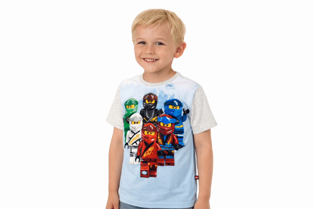 LEGO Kids Unisex  - T-Skjorte Kortermet Grey Melange (104)