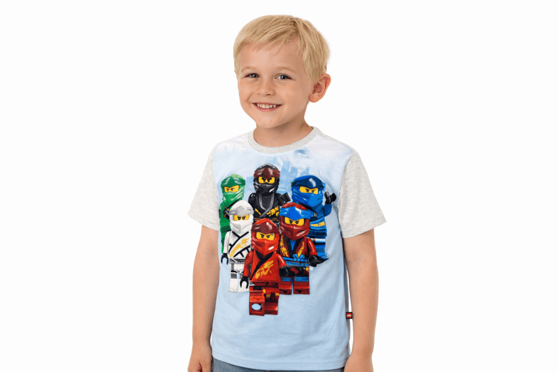 LEGO Kids Unisex  - T-Skjorte Kortermet Grey Melange