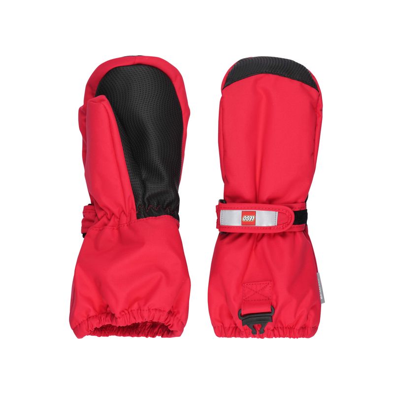 Lego Kidswear, Iconic,MITTENS W/MEM., Red