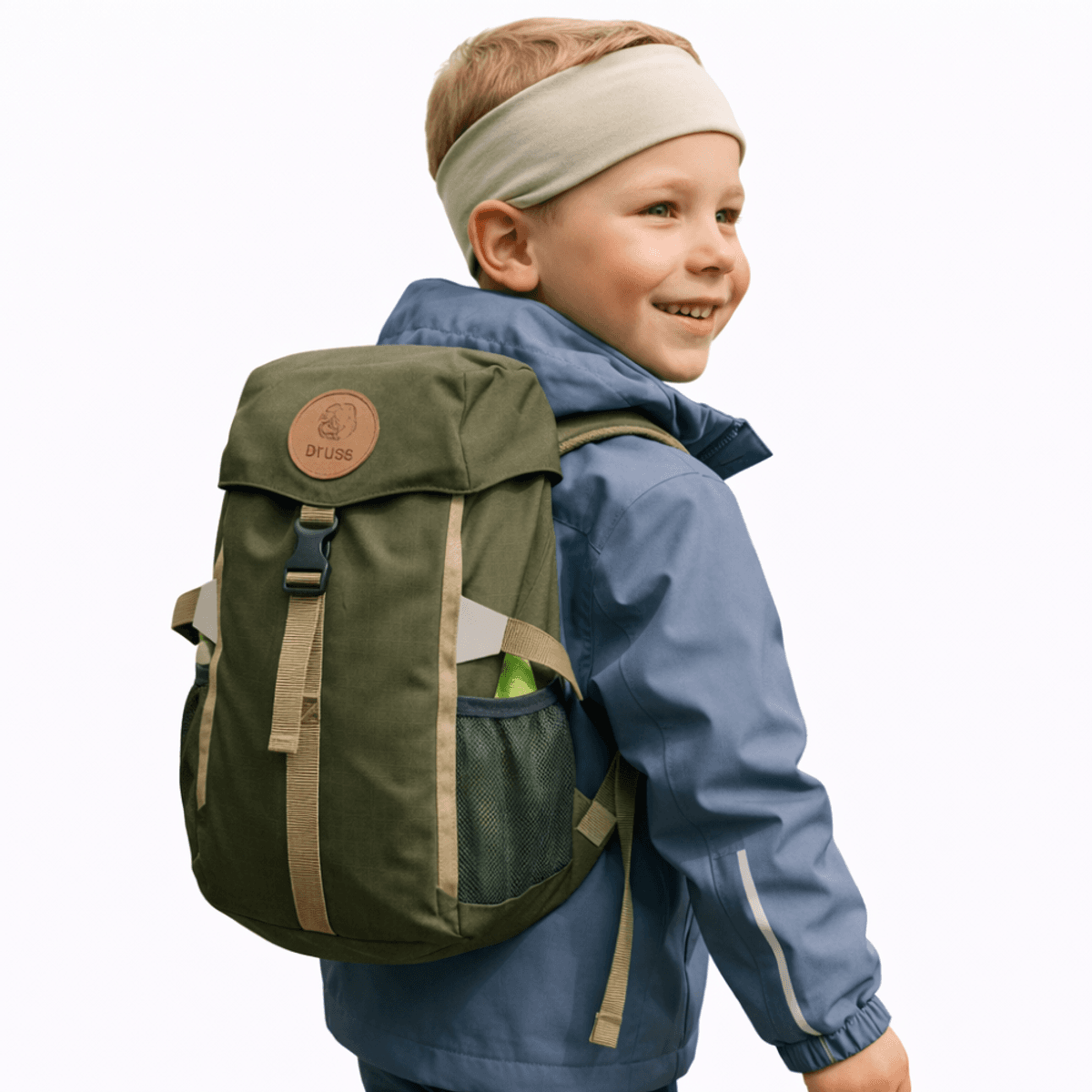 Bruse ryggsekk, Bukken, Covert Green,18L