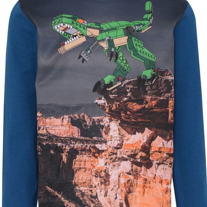 Hovedbilde LEGO Kidswear Iconic langermet t-skjorte Taylor 711, Blå